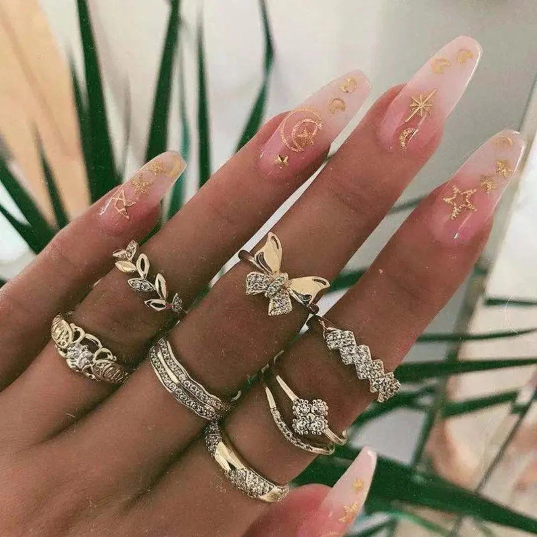 Unique Pack with 8 to 12 Rings