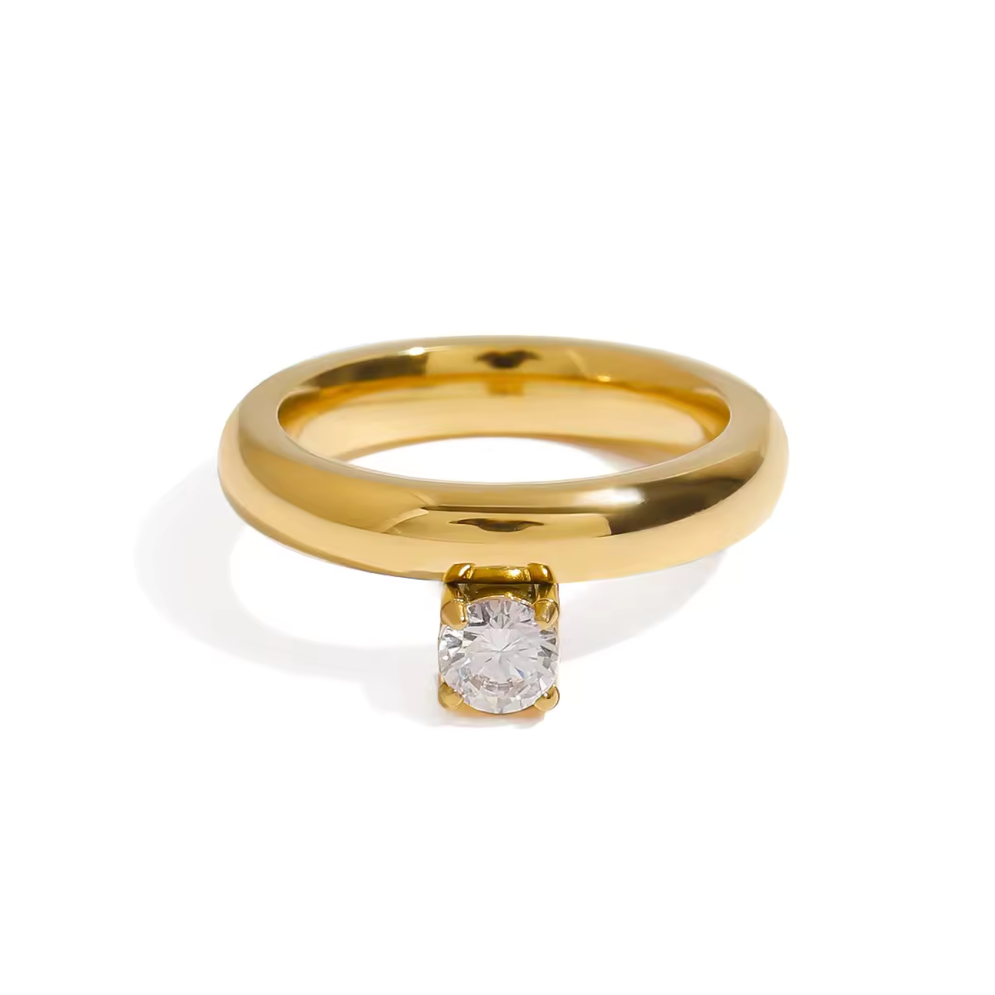 Classic Textured Snake Ring