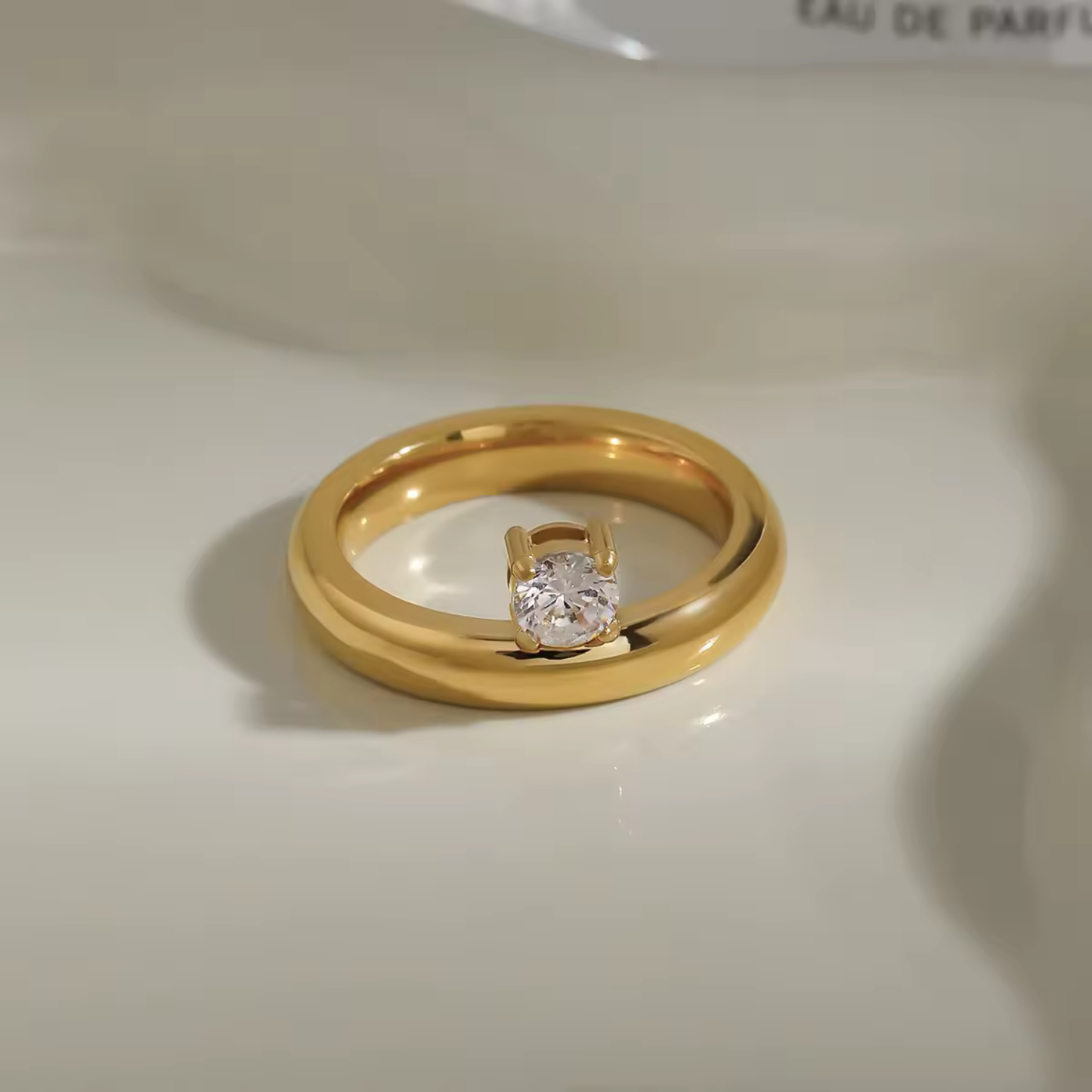Classic Textured Snake Ring