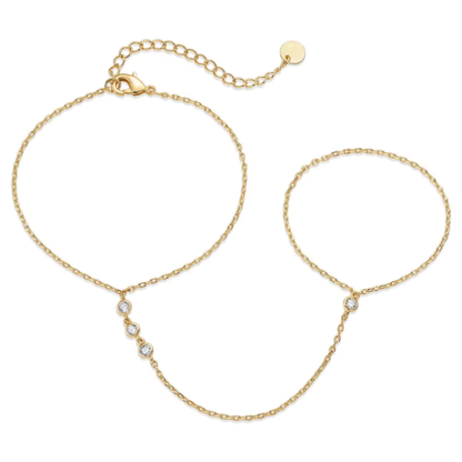 Delicate Hand Chain Finger Bracelet