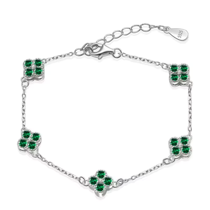 Four-Leaf Clover Bracelet