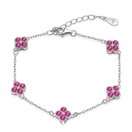 Four-Leaf Clover Bracelet