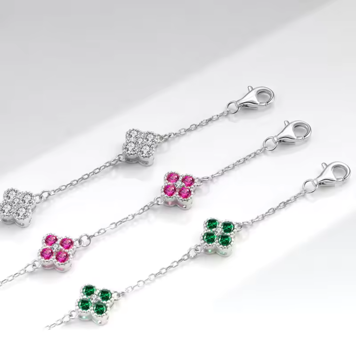 Four-Leaf Clover Bracelet