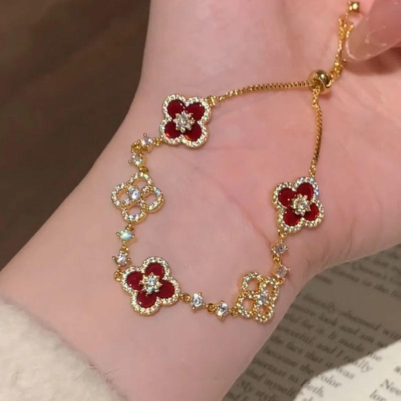 Natural Garnet Bracelet