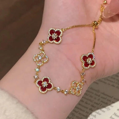 Natural Garnet Bracelet