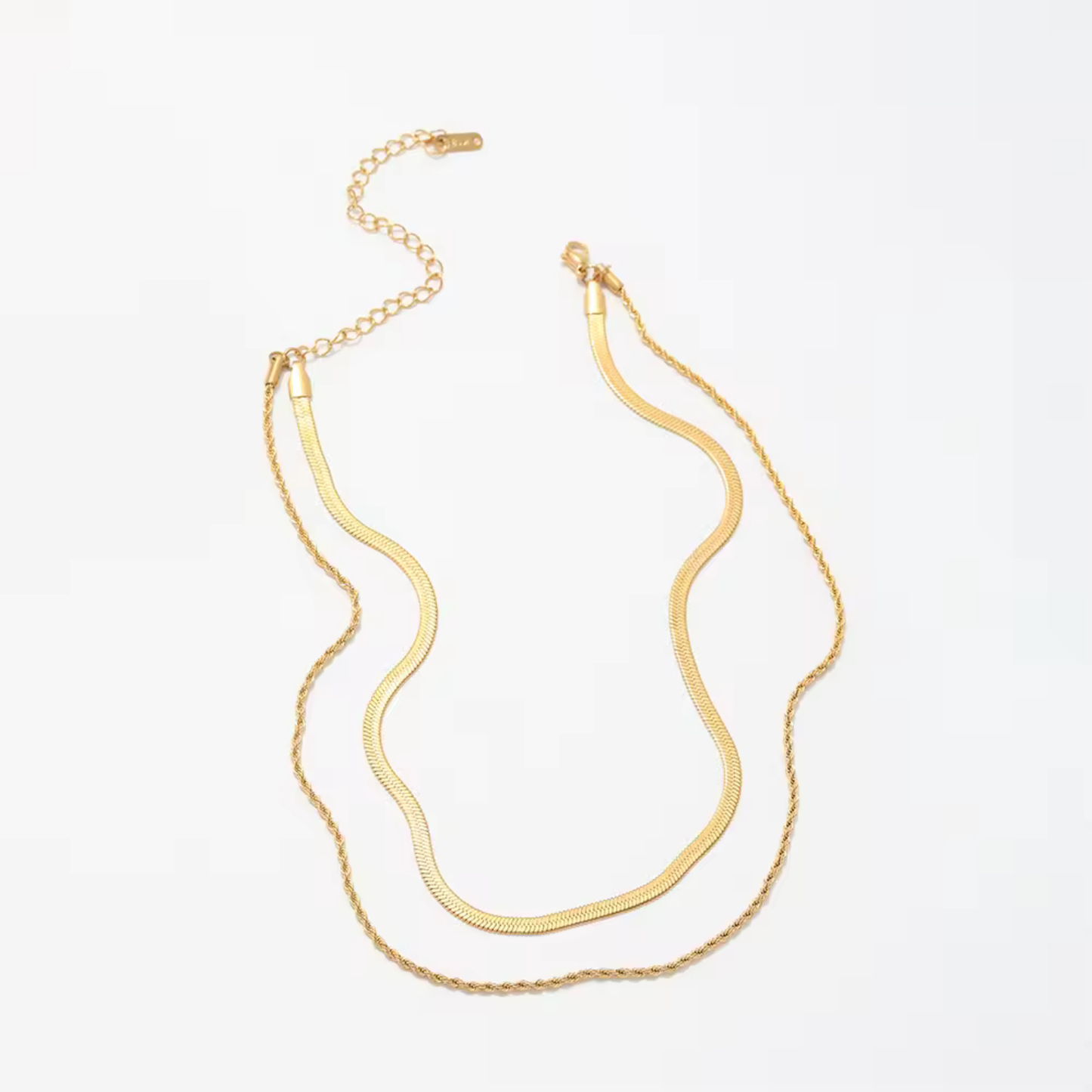 Layered Rope Chain Necklace