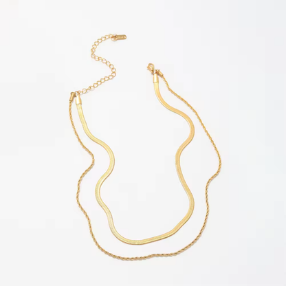 Layered Rope Chain Necklace