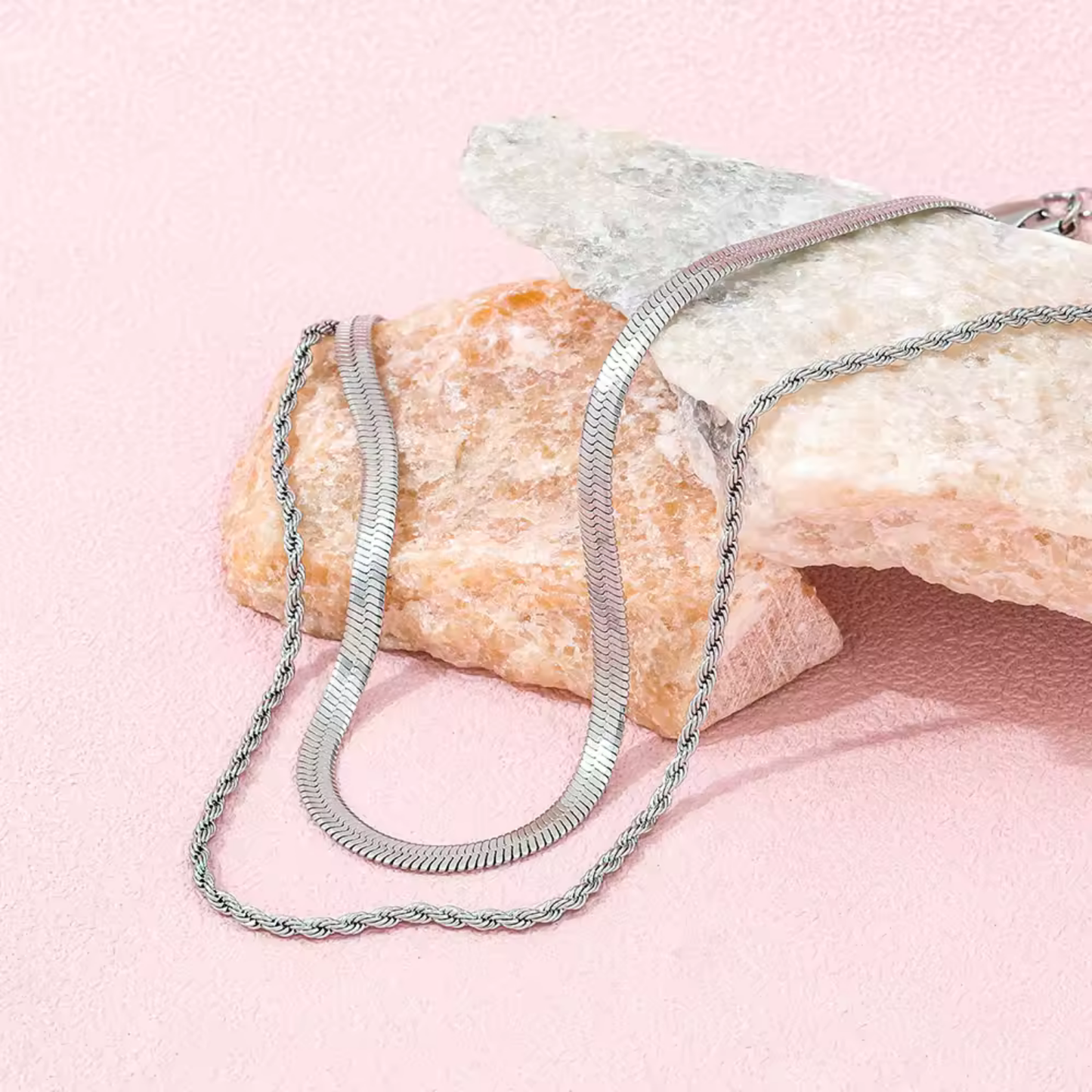 Layered Rope Chain Necklace
