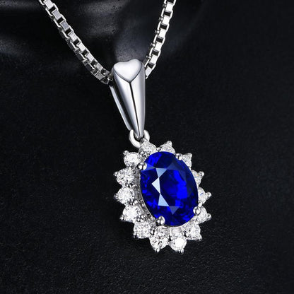 Blue Sapphire Fashion Pendant