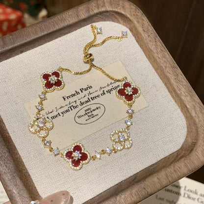 Natural Garnet Bracelet