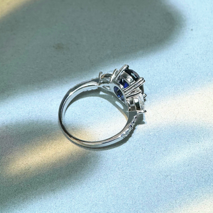 Blue Sapphire Luxury Ring